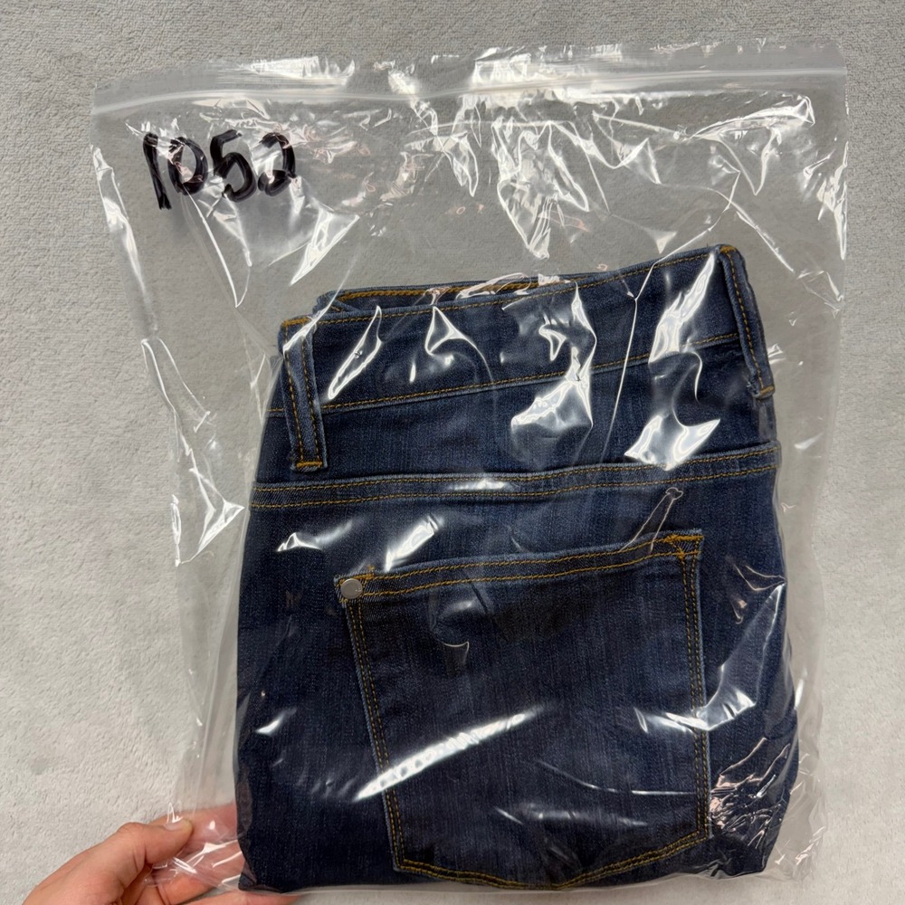 Judy Blue Indigo Skinny Jeans with Frayed Ankles - Picture 11 of 11